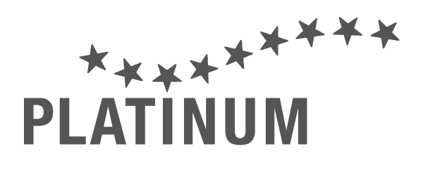 1a platinum logo dark gray cmyk